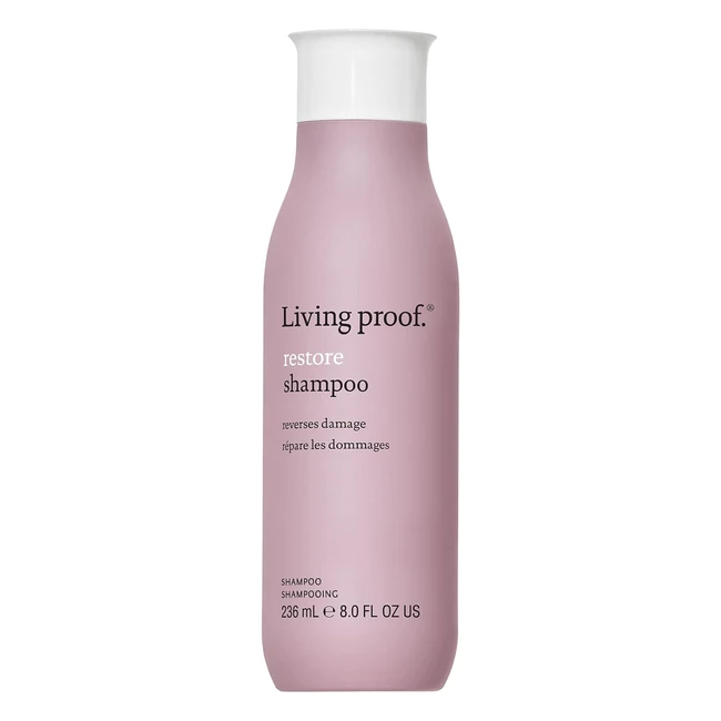 Living Proof Restore Shampoo & Conditioner - Reverses Damage, Softer, Smoother, Healthier Hair - Silicone Free, Paraben Free, Vegan