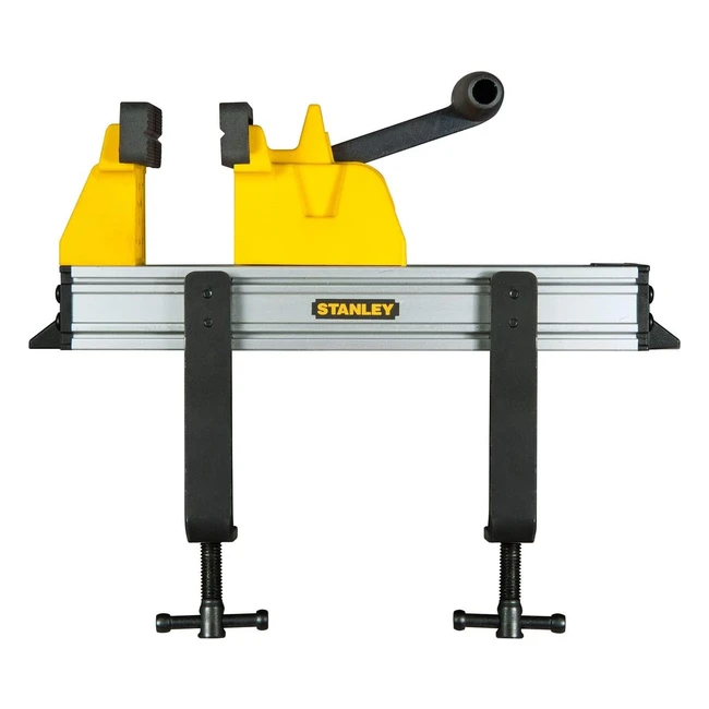 Tornillo de Banco Stanley Quickvice 083179 - Brazo de Palanca - Apertura Rápida - Mandíbula de Acero