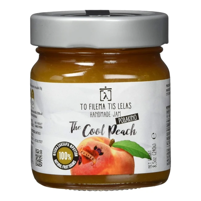 To Filema Tis Lelas Pfirsichmarmelade ohne Zuckerzusatz 2 x 240g