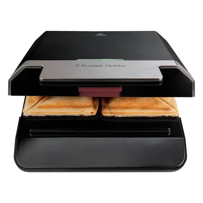 Russell Hobbs Croque Monsieur 2680056 Plaques Antiadhésives 750W Chauffage Rapide Sans BPA
