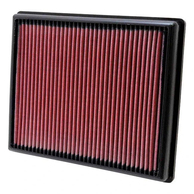 Filtro de Aire Coche KN 332998 Lavable y Reutilizable - Alto Flujo de Aire
