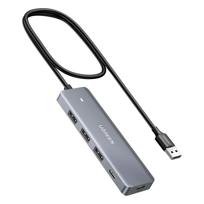 Ugreen Hub USB 30 Adattatore USB a 3 USB A e USB C 5Gbps - Sdoppiatore Multipre