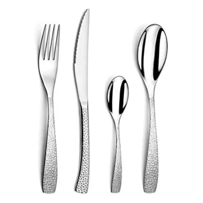 Coffret 24 pices Bongo - Couverts inox de table - Rf 180