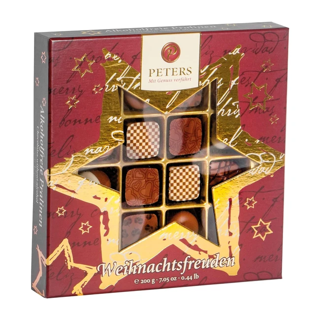 Peters mit Genuss verfhrt - Weihnachtsfreuden Pralinen ohne Alkohol 200g