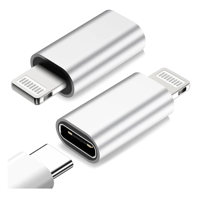 Adaptador USB C a Lighting 27W PD Carga Rápida para iPhone - Yootech