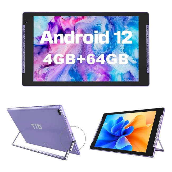 101 inch Android Tablet  64GB ROM  512GB Expandable  HD IPS Screen  2MP Fron