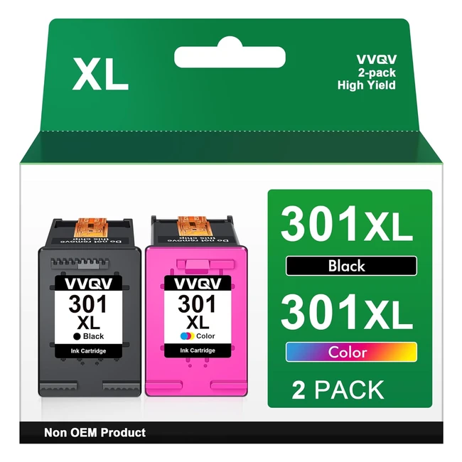 HP 301XL Druckerpatronen Multipack Schwarzfarbe - Envy 4500 5530 4502 - Officeje