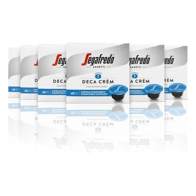 Segafredo Zanetti 60 capsule compatibili Nescaf Dolce Gusto Caff Deca CRM