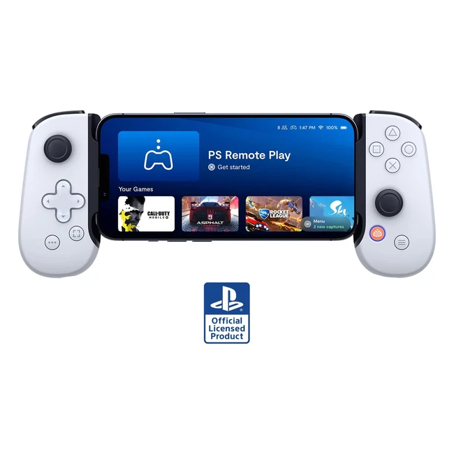 Backbone One Mobile Gaming Controller for iPhone Lightning PlayStation Edition -