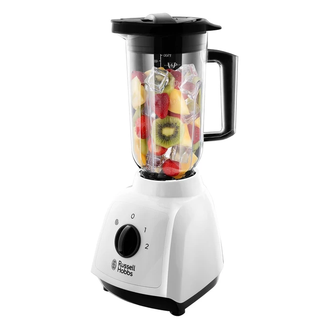 Russell Hobbs Food Collection 15L Plastic Jug Blender 2 Speeds Pulse Setting 400W #Blender #RussellHobbs #KitchenAppliance