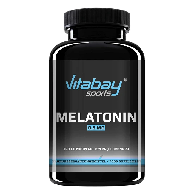 Vitabay Melatonina 120 Pastiglie Vegane 05 mg - Alta Qualit