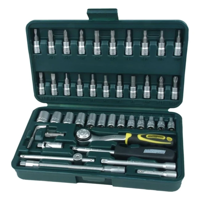 Set Chiavi a Bussola Mannesmann M 2040SL 14 46 Pezzi Cromo Vanadio