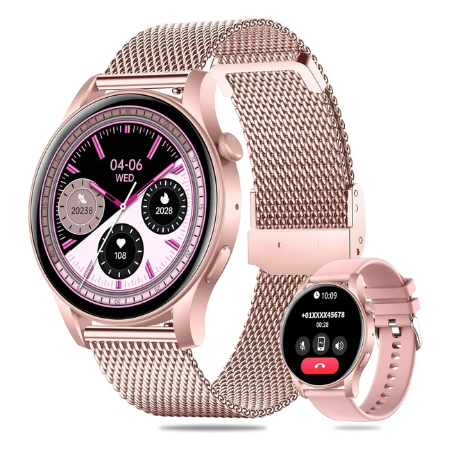 Smartwatch Donna Henlson Fitness 143 Monitoraggio Spo2 Sonno Frequenza Cardiaca 
