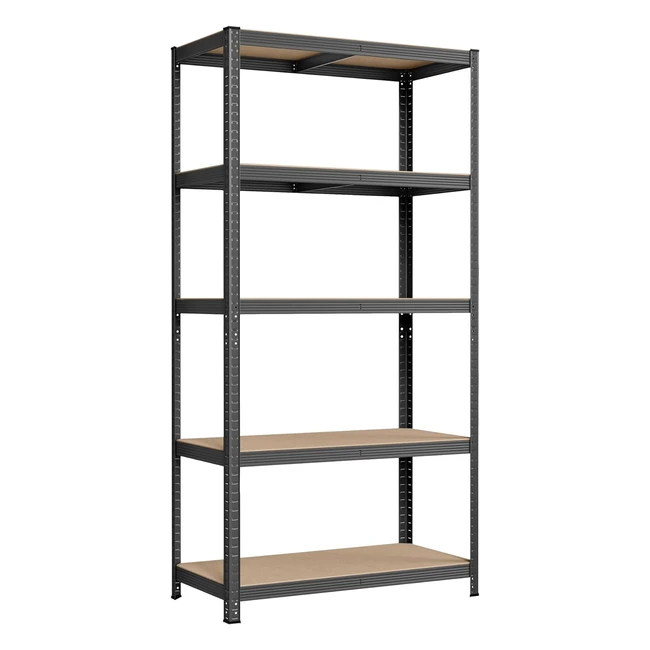 Etagre de Rangement 5 Niveaux 50x100x200 cm Capacit 600 kg Style Industriel 