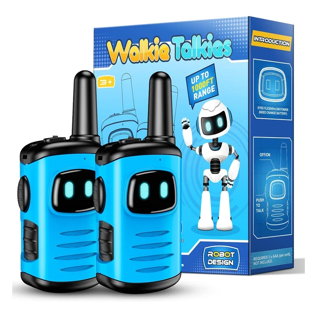 Eutoyz Boy Toys Walkie Talkie Outdoor Toy Age 3-12 Gift for Kids