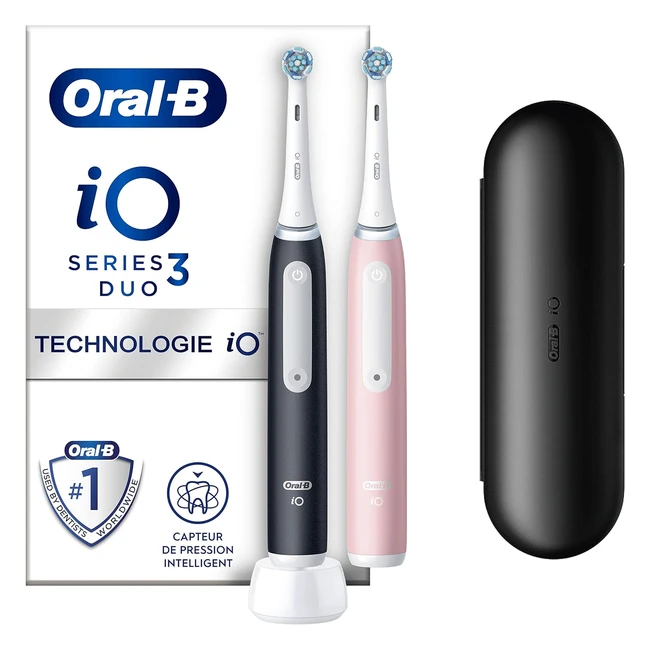 Brosse à dents électrique OralB IO 4N Lavande Bluetooth - Brossette, étui de voyage