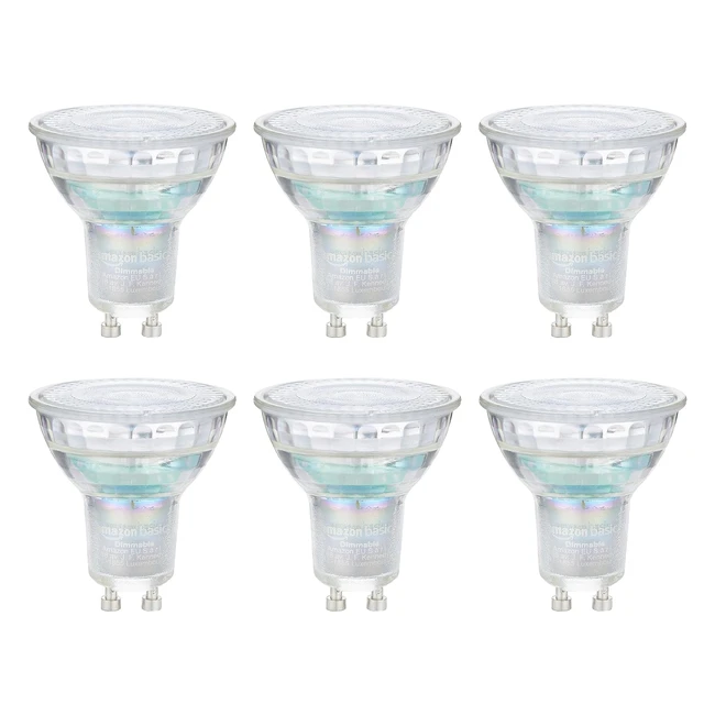 Lot de 6 Ampoules Spot LED GU10 37W Equiv. 35W Blanc Froid Dimmable Qualité Pro