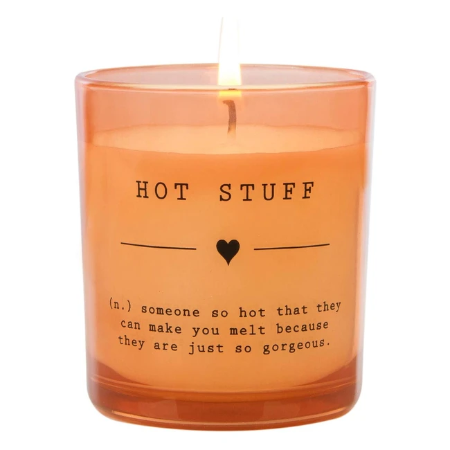 Hot Stuff Candle - Wax Lyrical, Up to 35 Hour Burn Time, White
