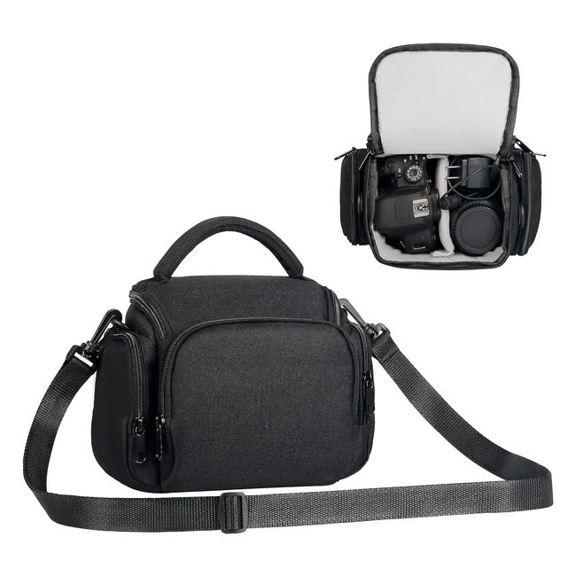 Waterproof DSLR Camera Case  Adjustable Shoulder Strap  Compatible with Sony C