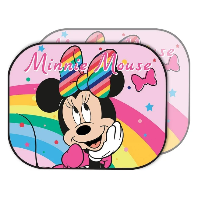 Cortinas Laterales Disney Minnie Mouse Rosa para Nias - Ref 1234 - Protecci