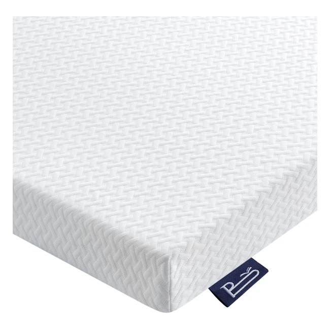 BedStory Double Bed 40D High-Density Mattress Topper for Back Pain - Removable Cover - Pressure Relief