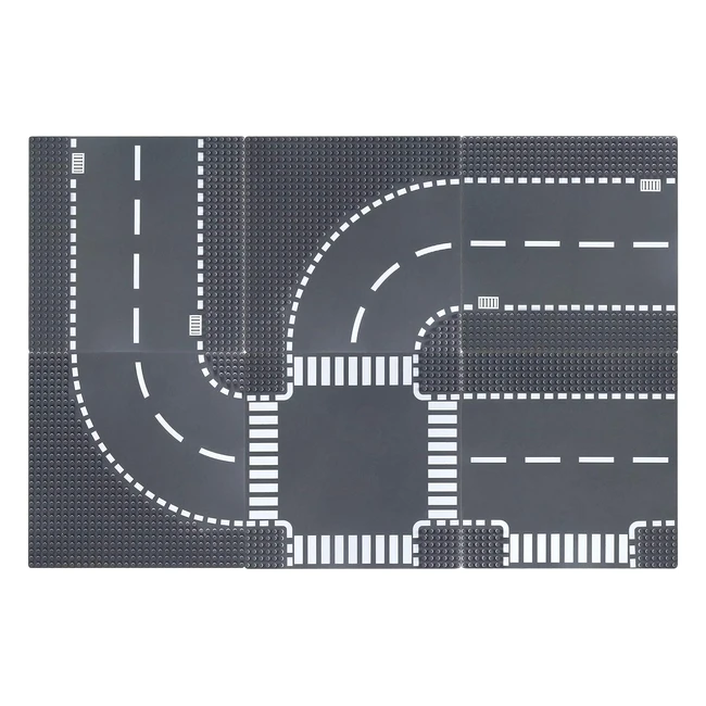 Blocco da costruzione lego city celawork 255x255 cm compatibile principali marche educativo