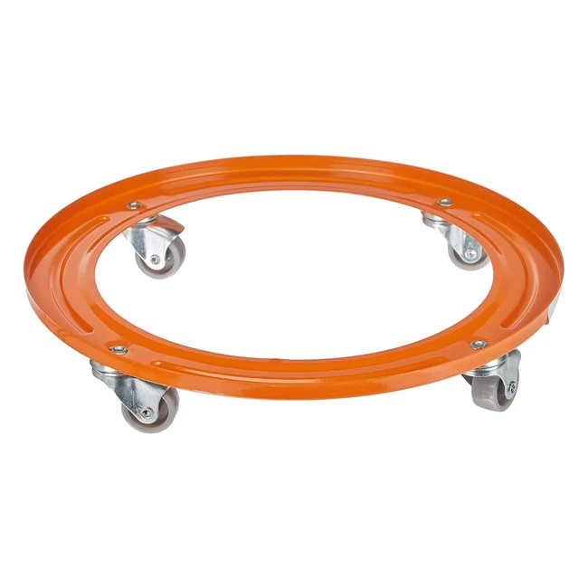 Broncinox Bouteille Butane Métallisée avec Support - Réf. 123456789 - Roues en Métal