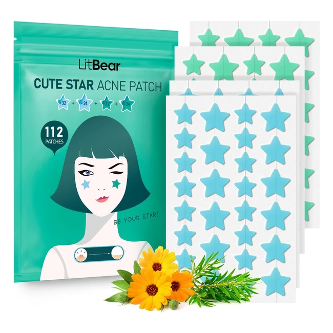 Stars Spot Patches - Tea Tree Oil & Salicylic Acid - 112 Dots
