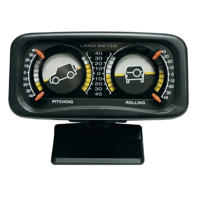 Inclinometro Illuminato Cora 000120183 - Segnala Inclinazione Auto - Resistente 