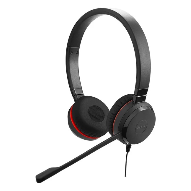 Auriculares Jabra Evolve 30 MS con Cancelacin de Ruido - Negro
