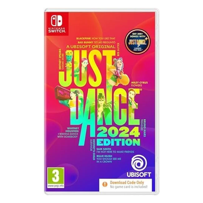 Just Dance 2024 Switch Code in Box  Ubisoft  Dance Music OnlineEntertainmen