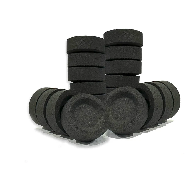 Carboncini Vegetali Samsara 100 Naturali 33mm Accensione Rapida - 160pz