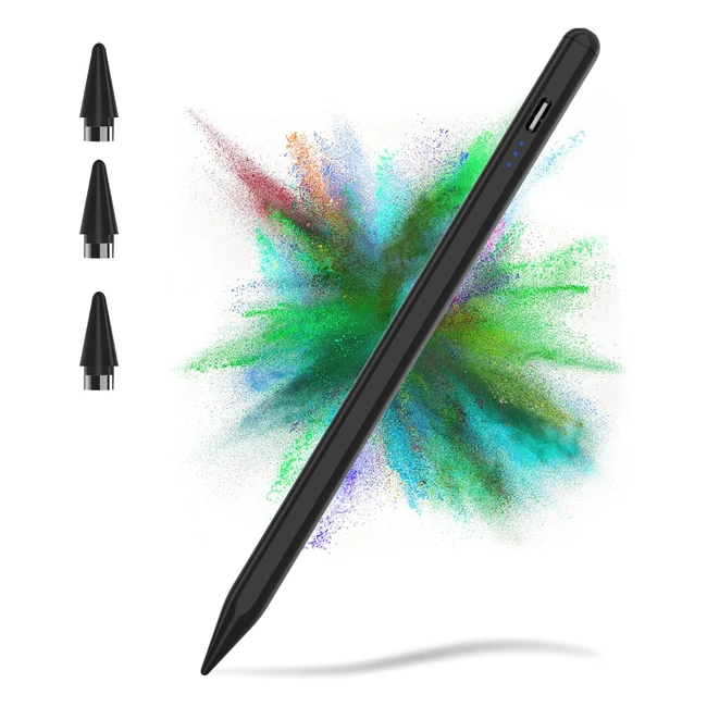 Stylet Tablette Samsung 20 Charge Rapide 5-10min Rejet de Paume Fixation Magnétique