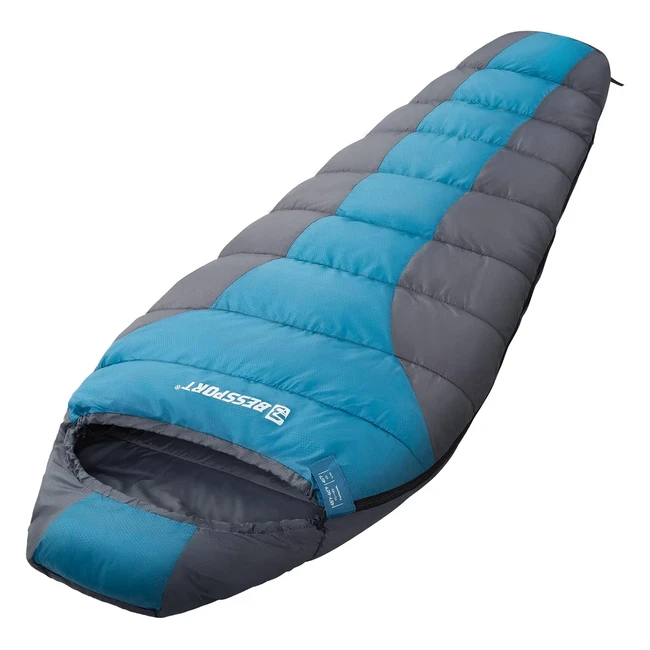 Saco de dormir Bessport para acampar adultos 3 estaciones ultraligero y clido