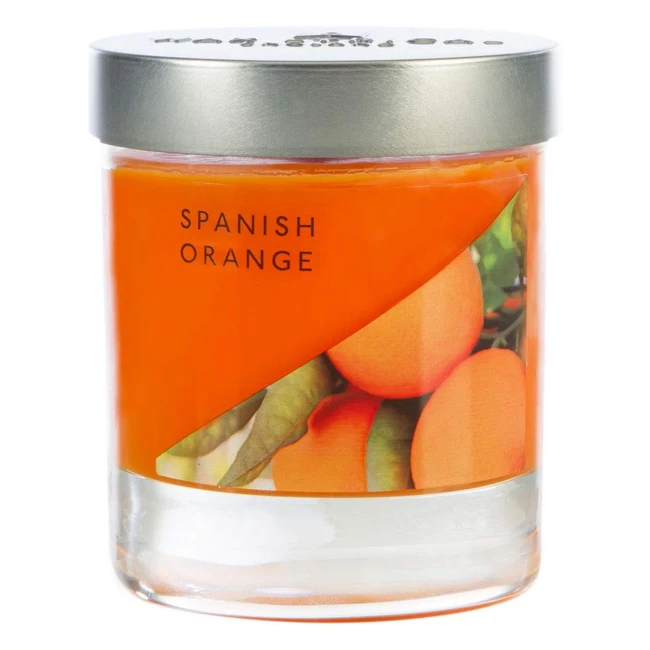 Mediterranean Orange Candle - Wax Lyrical Small Jar - Ref. 35Hrs Burn Time