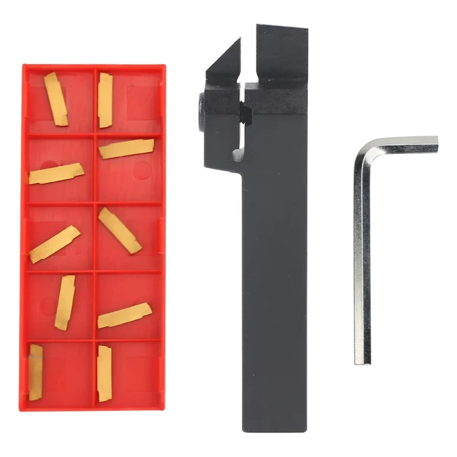 Portaherramientas de torneado CNC 100mm Fafeicy MGEGHR16162 Acero Inoxidable