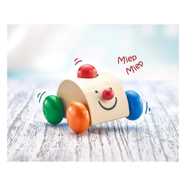 Voiture en bois Selecta 61039 Auto Sonato - Jouet dveil pour enfant