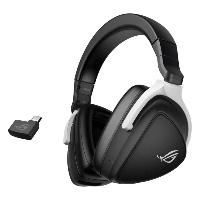 ASUS ROG Delta S Wireless Gaming Headset USBC 24 GHz Bluetooth 25 Hours Battery 