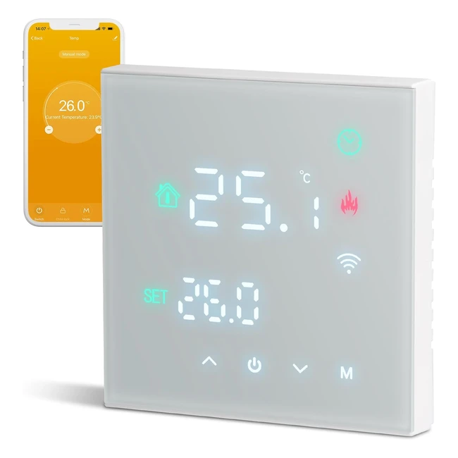 Termostato Wifi Caldaia Gastermostato Programmabile Settimanale TGW60WWPB