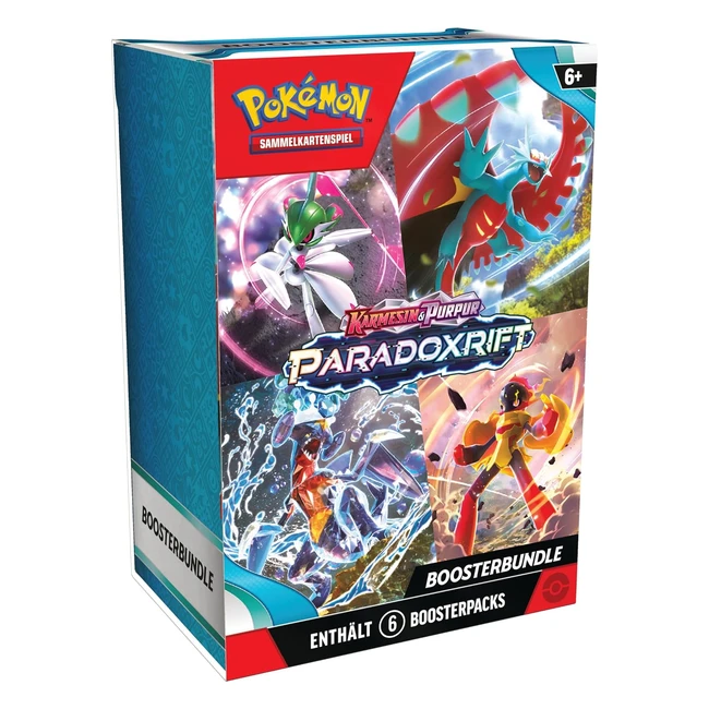 Pokémon BoosterBundle Carmesí Púrpura Paradoja Rift 18745745 - ¡Descubre nuevos Pokémon y amplía tu colección!