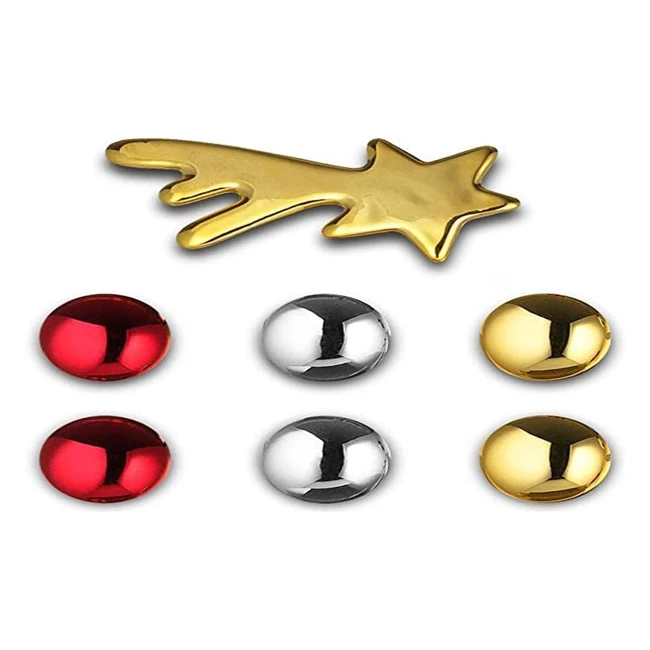 Alessi Bark for Christmas BM06Magnet Porcelain Design Magnet Set - 7 Pieces