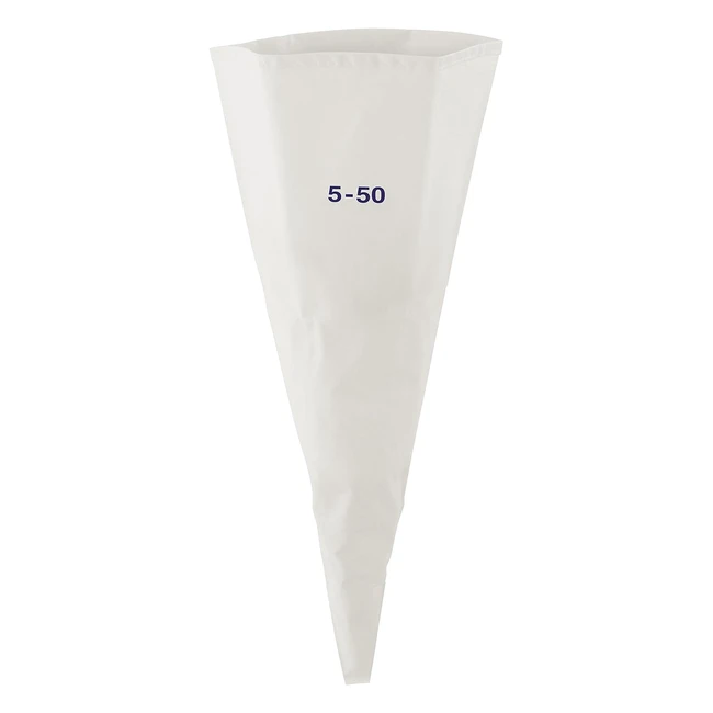 Sac a poche tessuto bianco 50 cm FMProfessional 215060 - Decorazione dolci facile e creativa