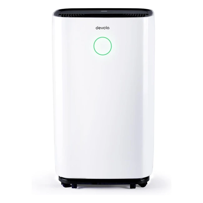 Devola 20Lday WiFi Enabled Dehumidifier - Quiet Energy Efficient Portable - Dr