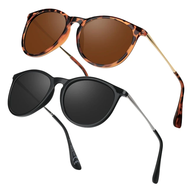 Lunettes de soleil femme polarisées ULKNYSS - Réf. 1234 - Protection UV400