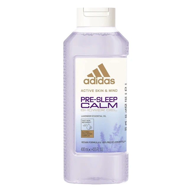 Adidas Active Skin Mind Presleep Calm Shower Gel 400 ml - Unisex - Protegge Idr