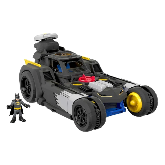 Batmobile FisherPrice Imaginext DC Super Friends Transformable TLcommande GMH33