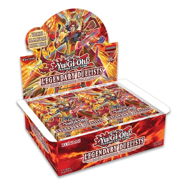 Yugioh Legendary Duelists Soulburning Volcano Booster Set - 56 Cards UltraRare