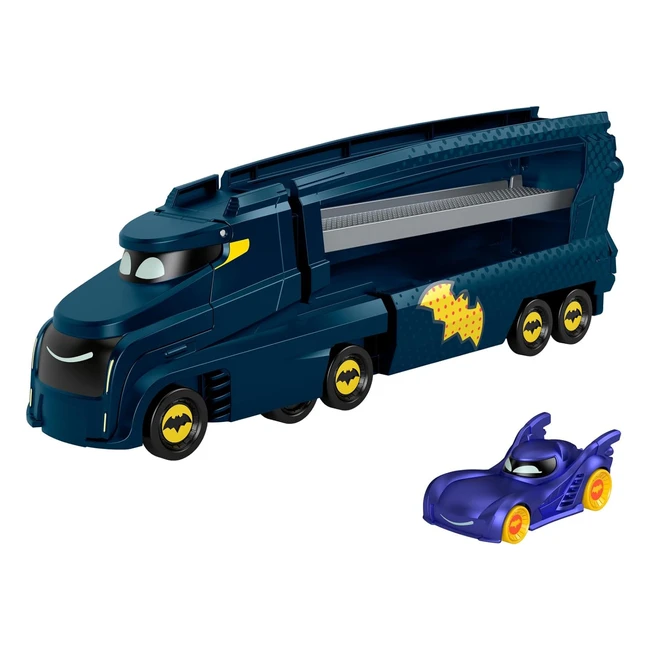 Camion Transporteur Batcamion Batwheels DC FisherPrice HMX07