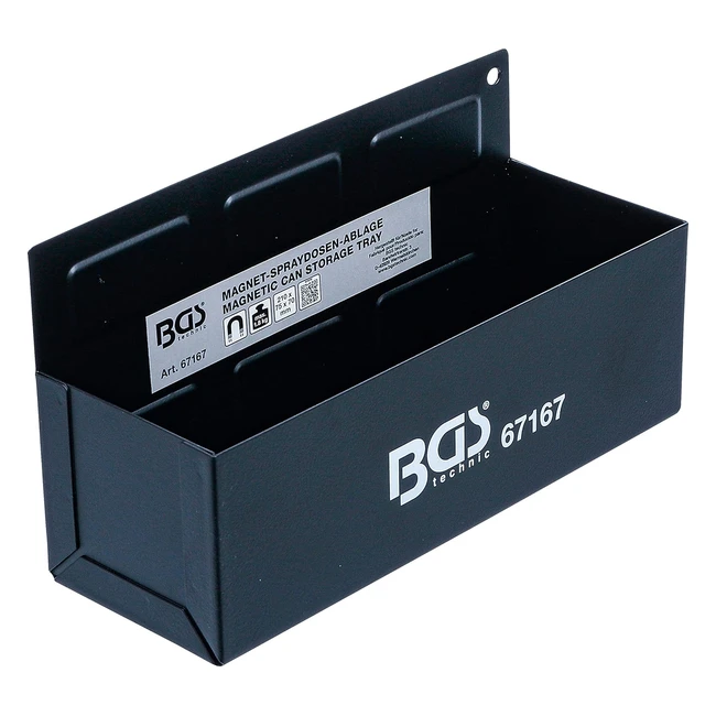 Bandeja magnetica per aerosol 210 mm - Potenti magneti tenuta 18 kg