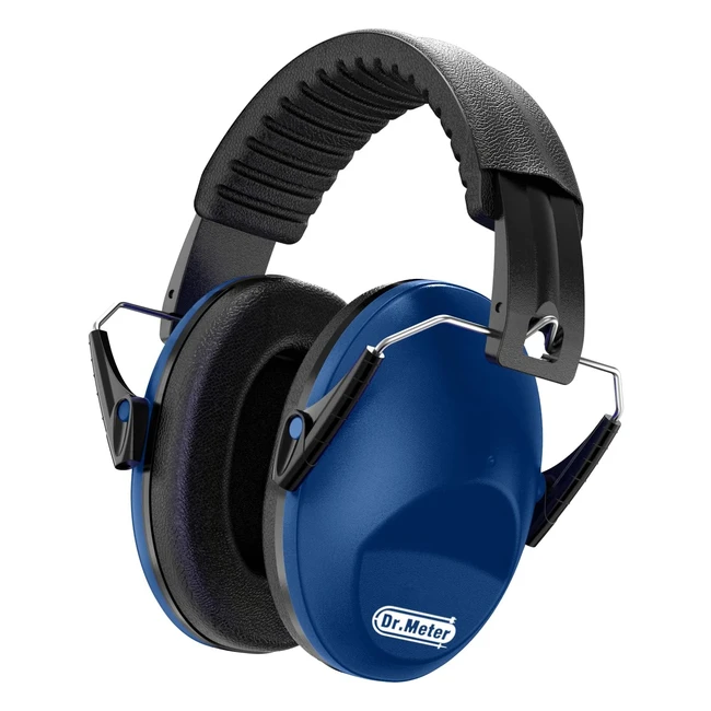 Dr.meter Children Ear Defenders SNR 27dB Protective Earmuffs - Navy Blue